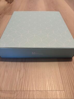 Erin Condren Mid Century Circles Blue Storage Box